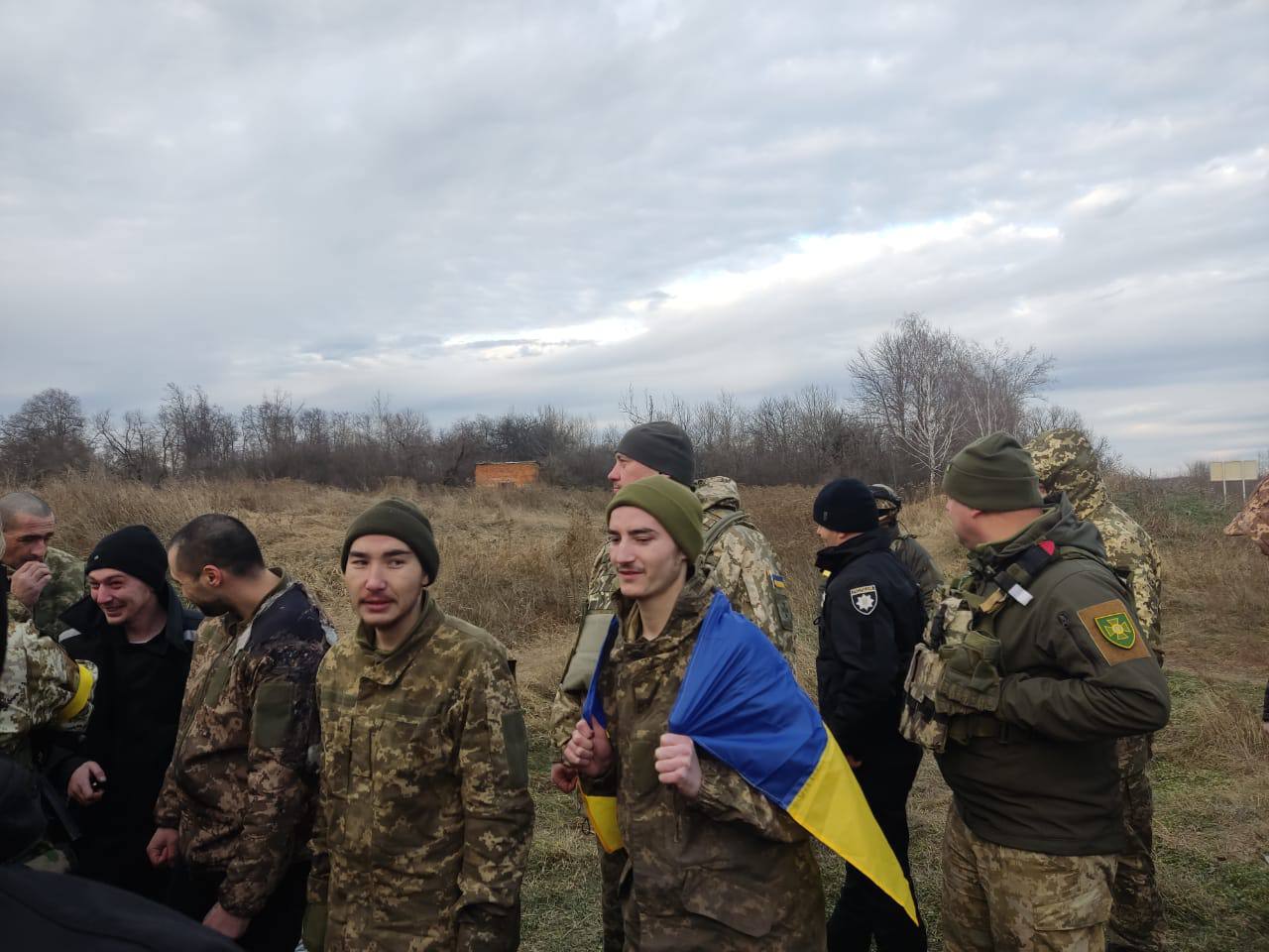 звільнені полонені українці 1 грудня