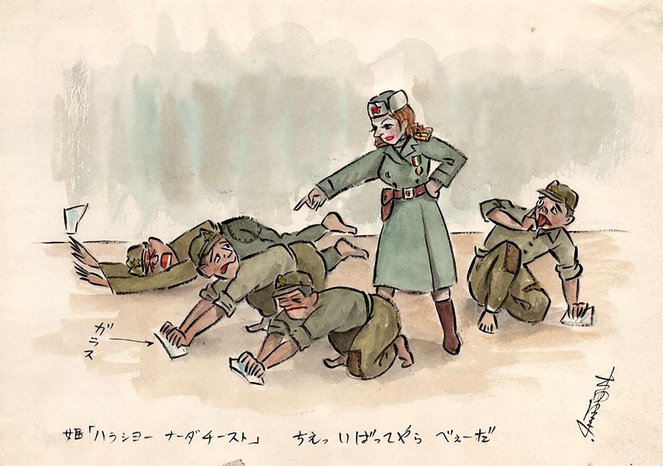 Неволя аквареллю: як японський полонений згадує у малюнках роки радянських таборів на Донеччині 11
