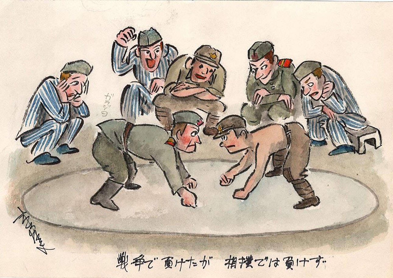 Неволя аквареллю: як японський полонений згадує у малюнках роки радянських таборів на Донеччині 14