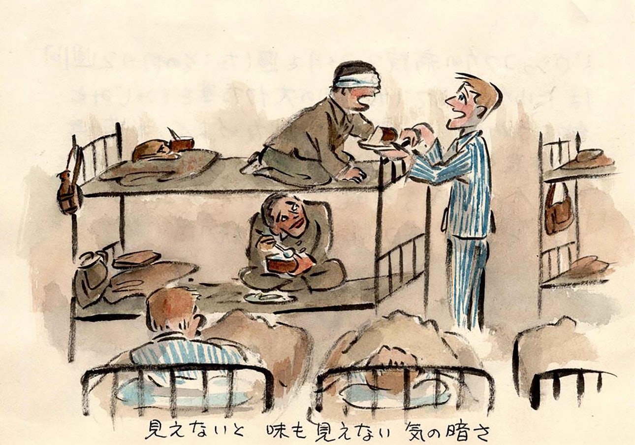 Неволя аквареллю: як японський полонений згадує у малюнках роки радянських таборів на Донеччині 19