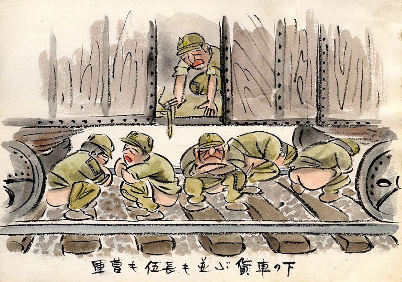 Неволя аквареллю: як японський полонений згадує у малюнках роки радянських таборів на Донеччині 27