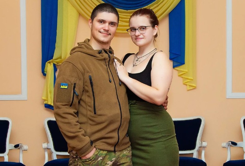 Руслан Сілохін з дружиною Катериною