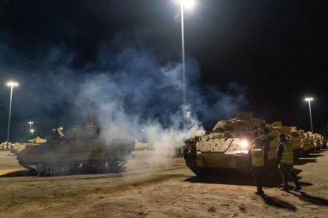 США отправили в Украину более 60 боевых машин пехоты Bradley 2