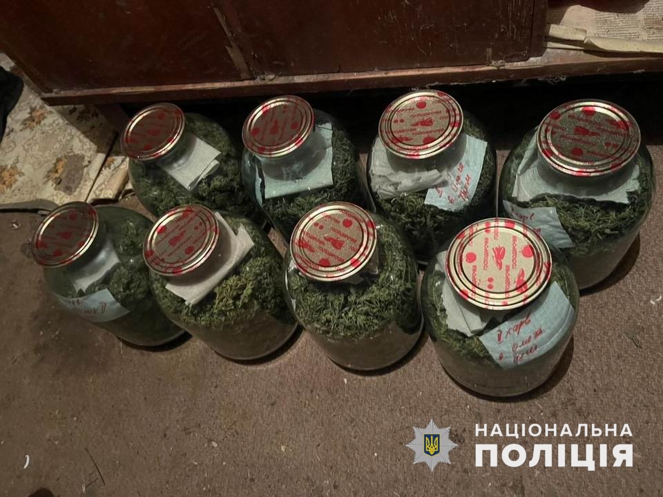 У жителя Краматорского района нашли 35 стеклянных банок с консервированной марихуаной (ФОТО) 2