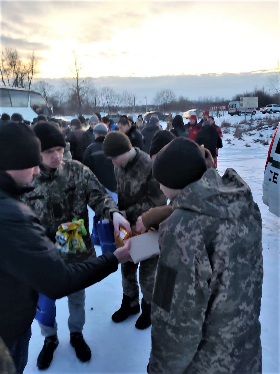 українські військові звільнені з полону 17 лютого