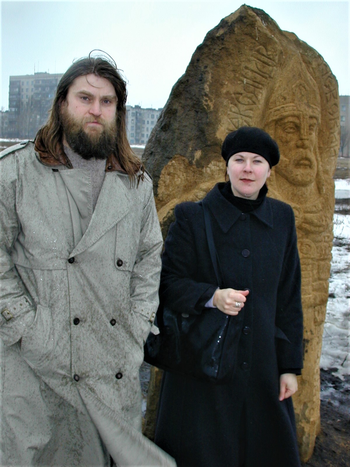 парк кам'яний скульптур у Дружківці Юрій Артемов 2001