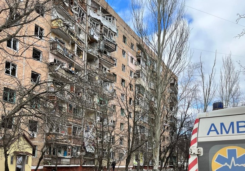 пошкоджене житло у Краматорську
