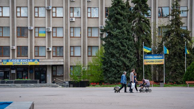 В Славянске проводят перепись жителей многоэтажек, это нужно на случай поиска людей под завалами