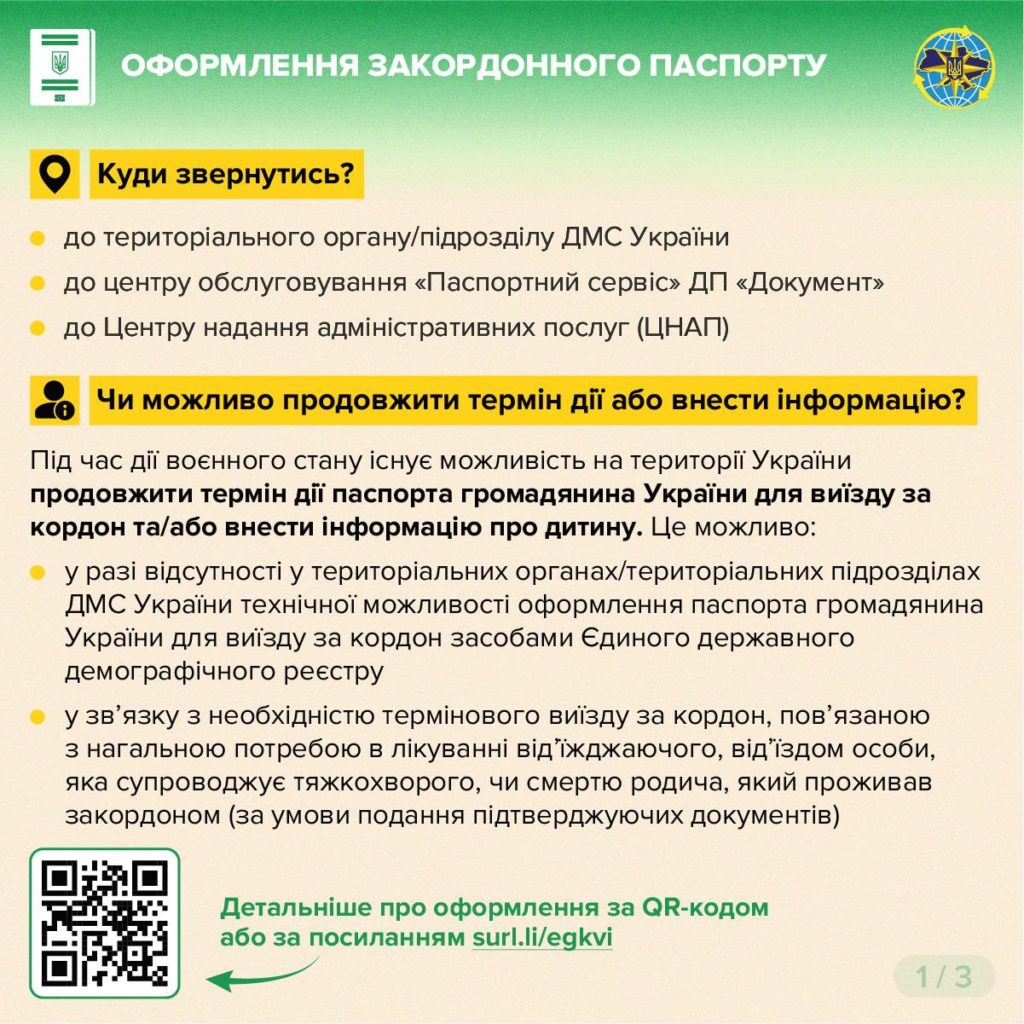 Как оформить загранпаспорт в Украине (инструкция) 1
