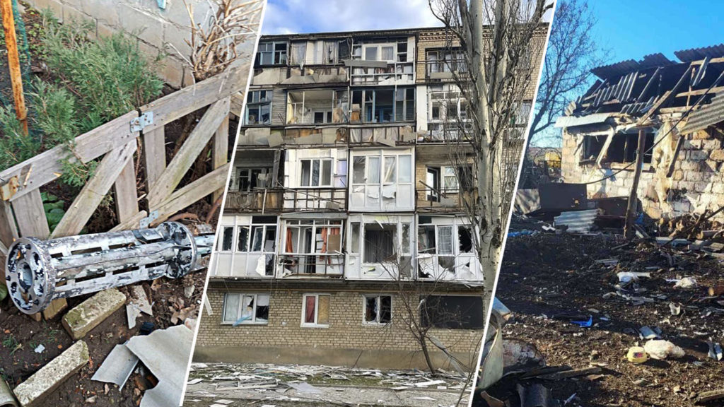 З ранку вівторка 36 міст і сіл Донеччини обстріляли росіяни: є поранені та загиблі, а також руйнування (зведення, ФОТО)