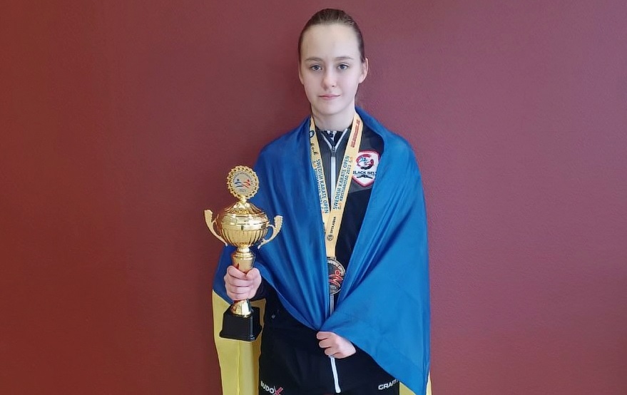 Краматорчанка виборола золоту медаль на міжнародному турнірі з карате у Швеції