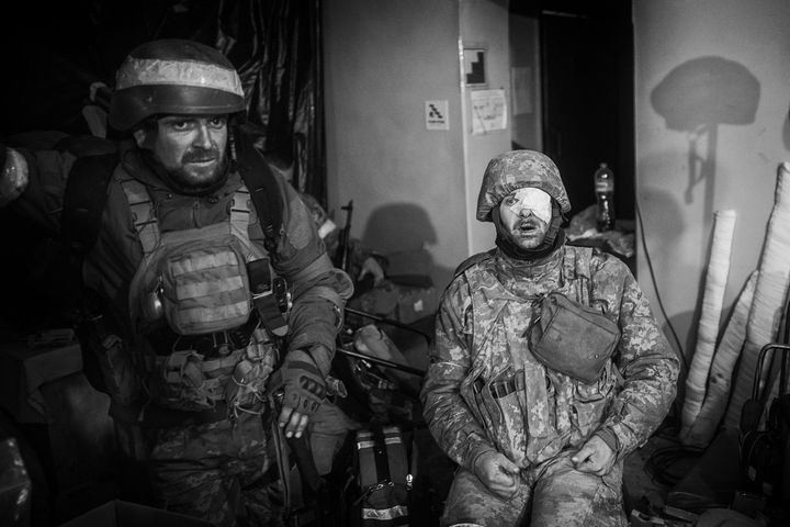 фото Едді ван Вессела поранені українські військові