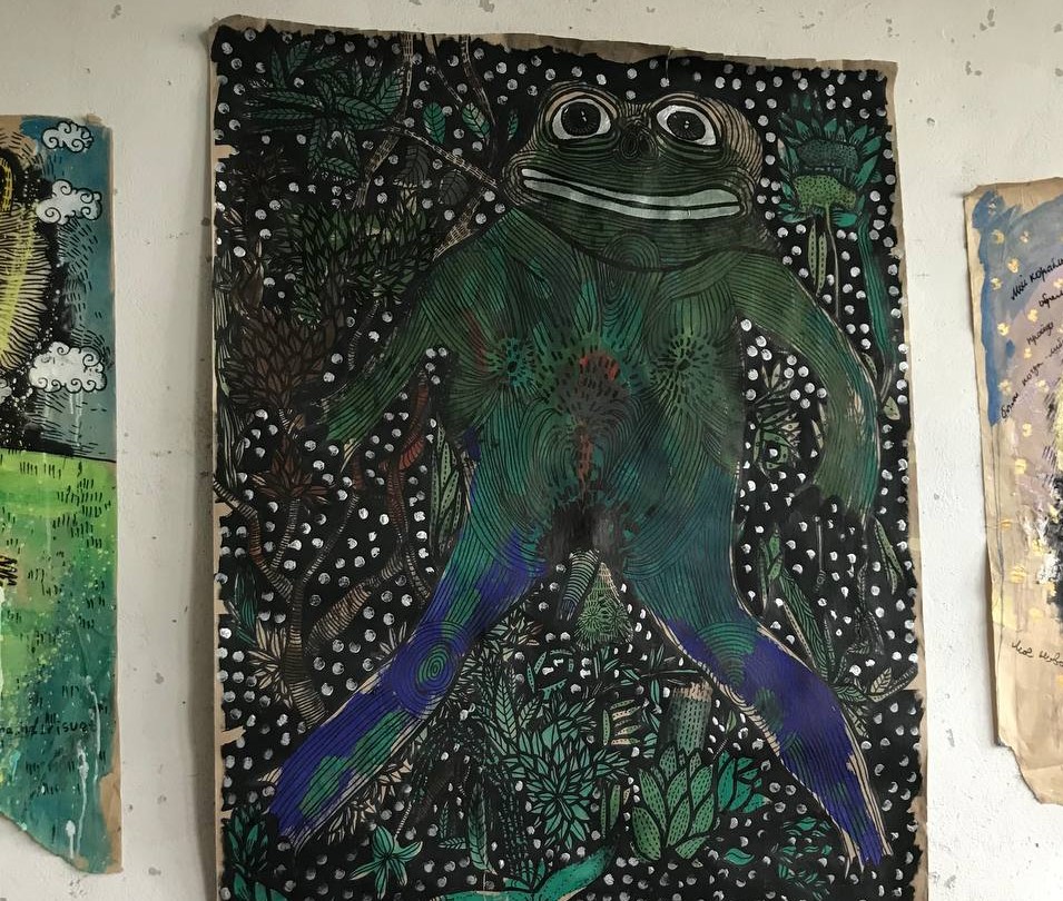 Бахмутская художница рассказывает миру о войне в Украине через картины: где уже видели ее работы и о чем они 12
