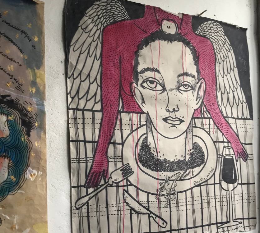 Бахмутська художниця розповідає світу про війну в Україні через картини: де вже бачили її роботи та про що вони 3