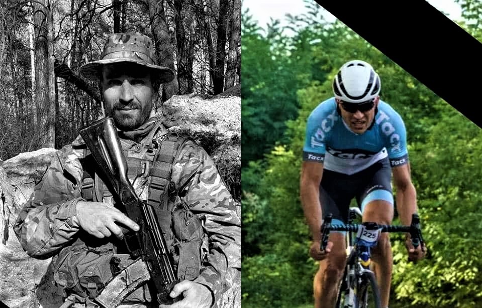 Вшануймо хвилиною мовчання велоспортсмена Костянтина Денеку, який загинув при обороні Бахмута (ВІДЕО)