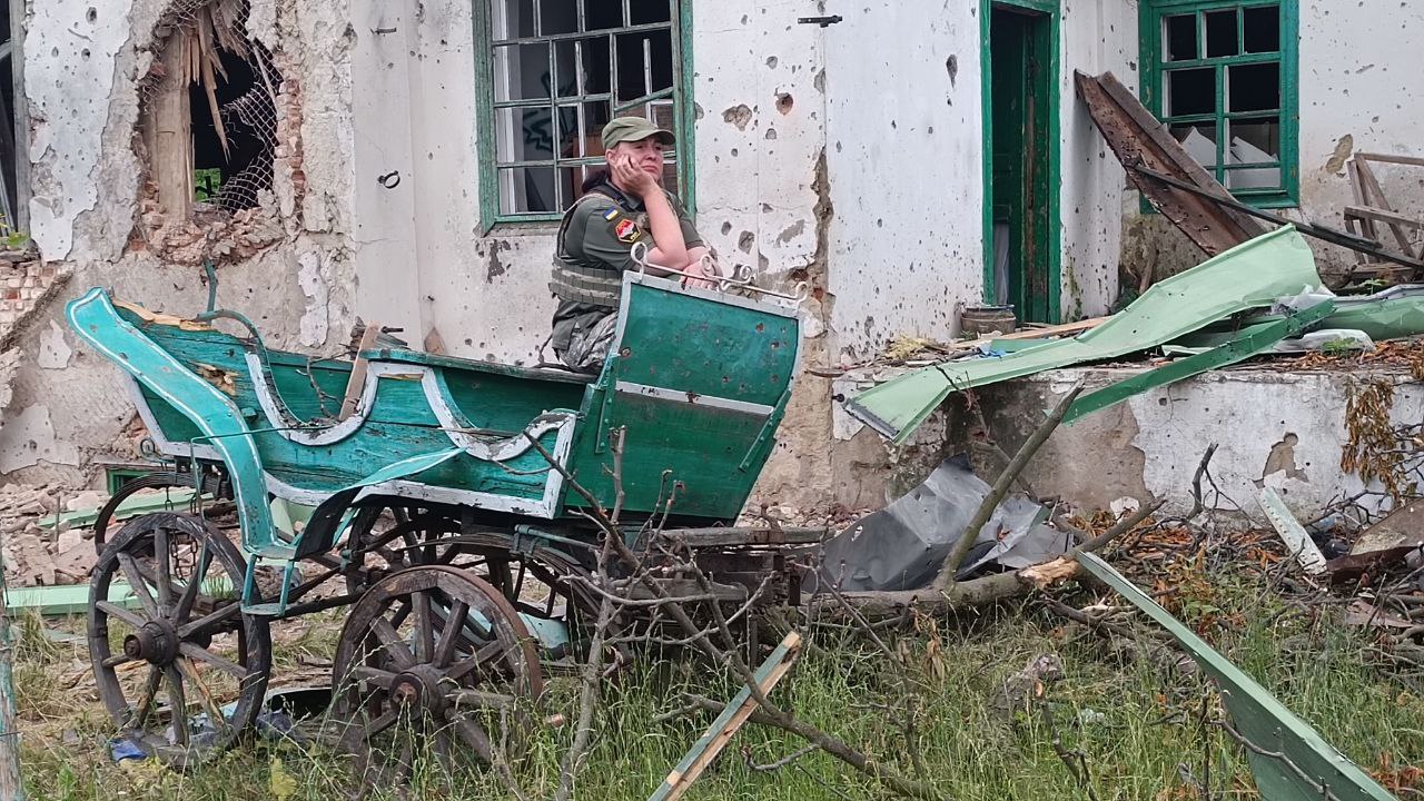 зруйнований музей-садиба Немировича-Данченка в Донецькій області