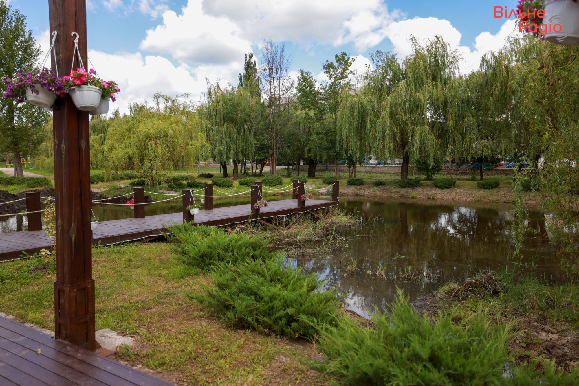 ставок в парку “Шовковичний” у Слов’янську