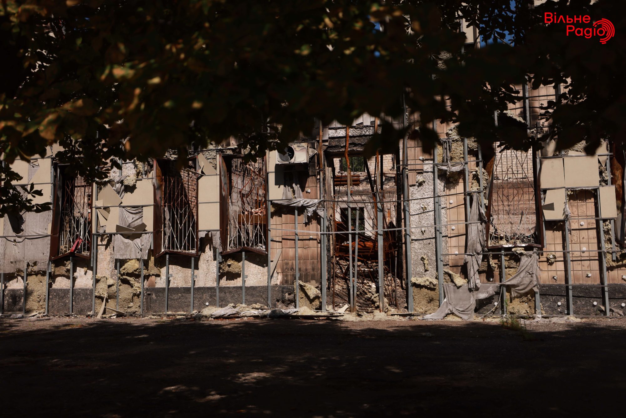 Будинки, що зруйнували росіяни у Лимані