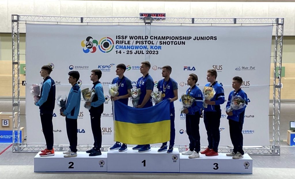 Краматорчанин стал чемпионом мира по пулевой стрельбе среди юниоров