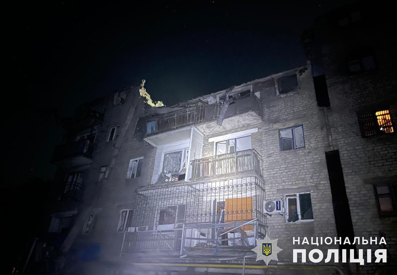 Многоэтажка в Донецкой области, куда 3 июля попали оккупанты