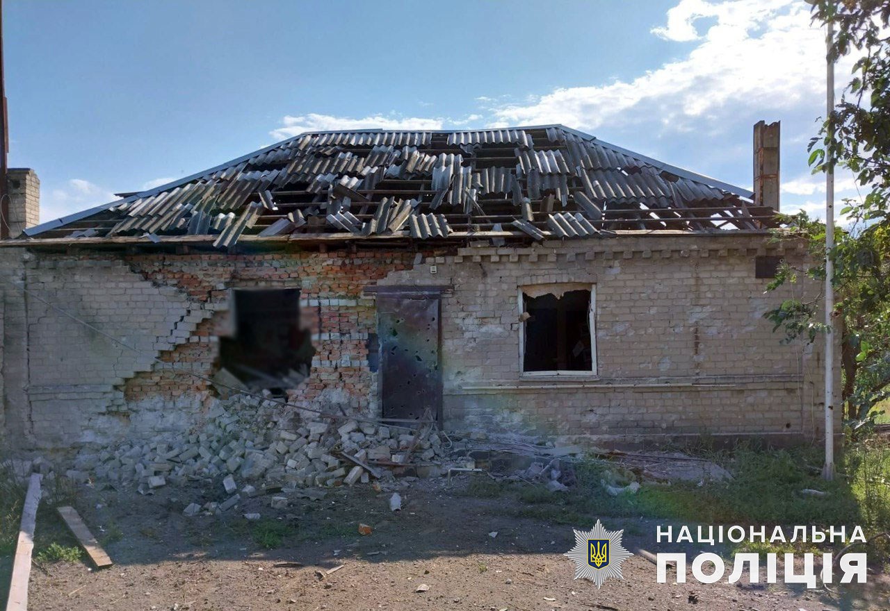 10 июля оккупанты в Донецкой области попали в дом