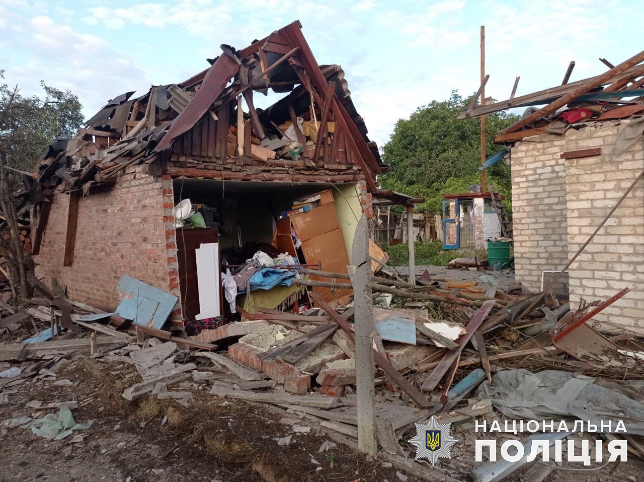 Окупанти 10 липня пошкодили приватну оселю на Донеччині