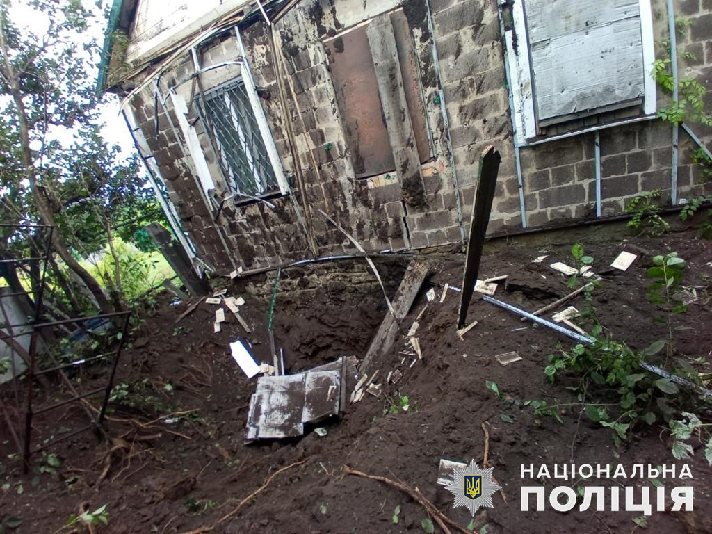 Оселя, яку зруйнували окупанти на Донеччині 20 липня