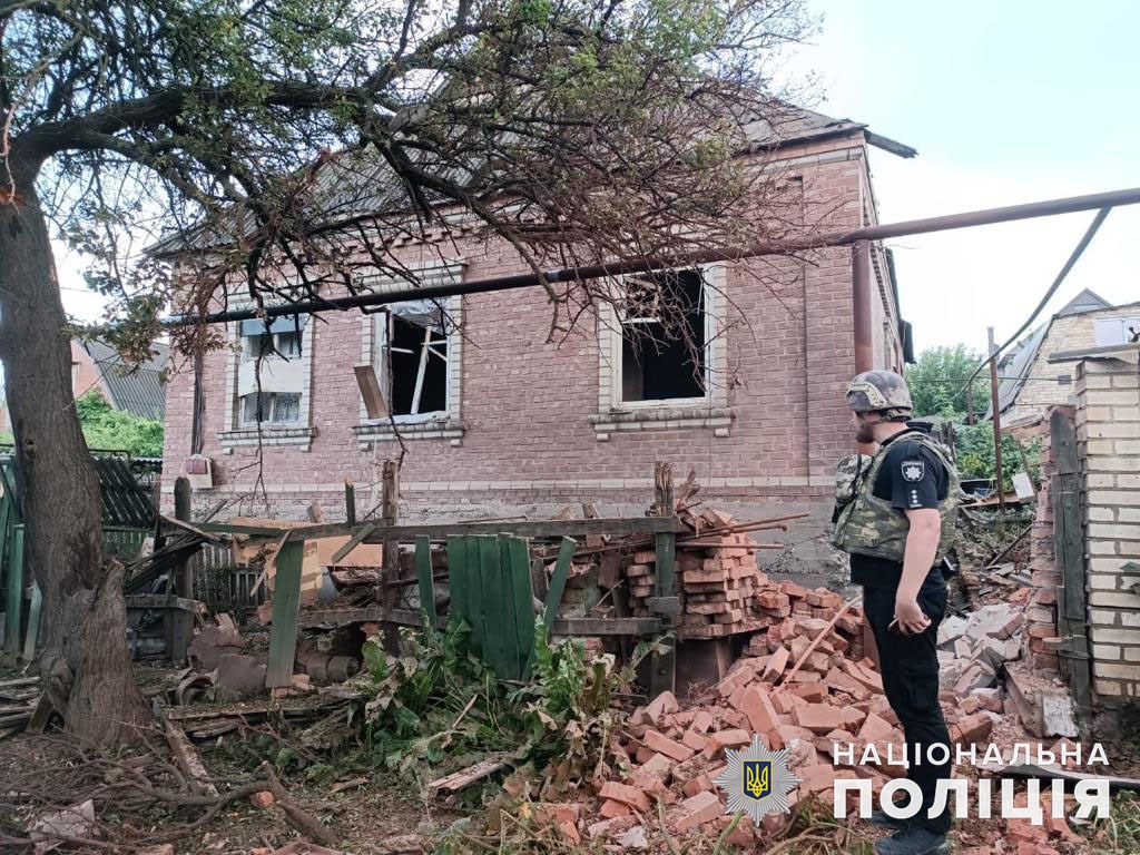 Будинок, що зруйнували росіяни на Донеччині 20 липня