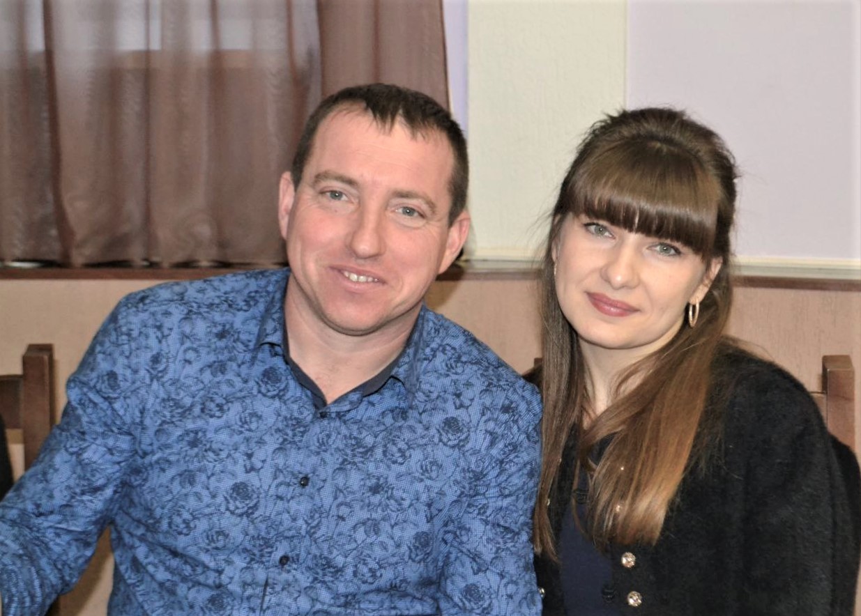 фермер Сергій Радченко з дружиною