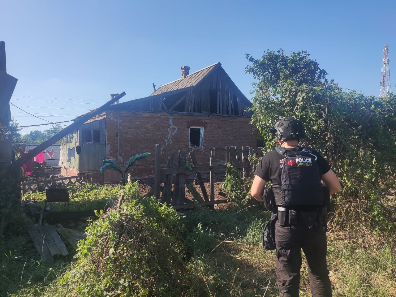 Частный дом, который разрушили россияне 17 августа в Донецкой области