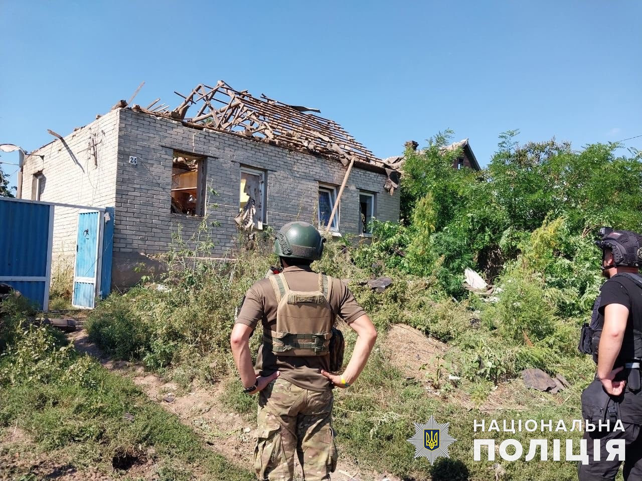 Приватний будинок, який зруйнували росіяни 15 серпня