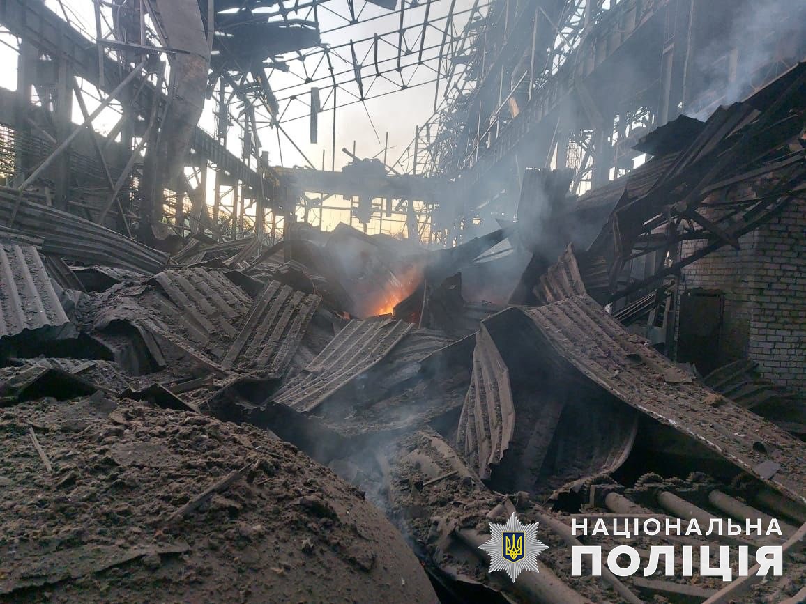 Завод Zeus Ceramica у Слов’янську після обстрілу 15 серпня