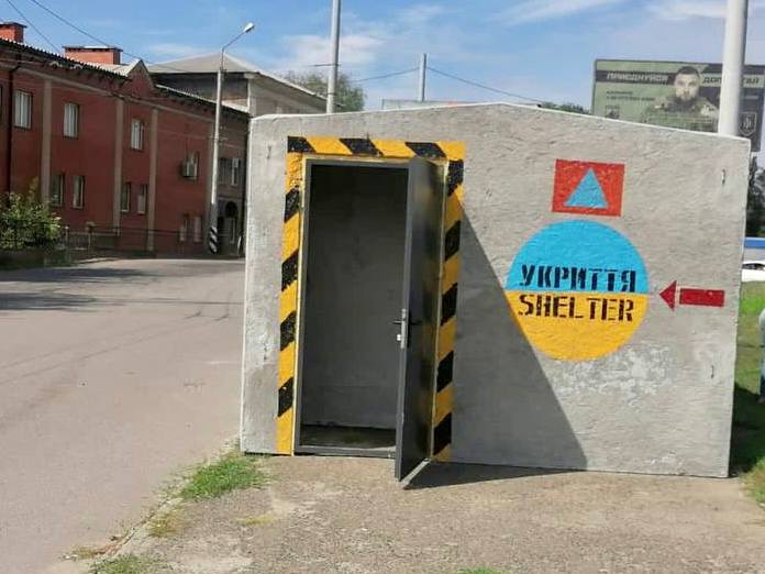Укриття у місті Краматорськ можуть вмістити від 20 до 100 людей