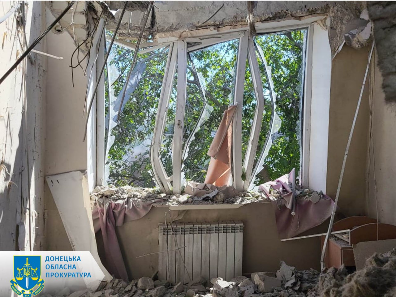 Дома, которые разрушили оккупанты в Курахово 24 августа