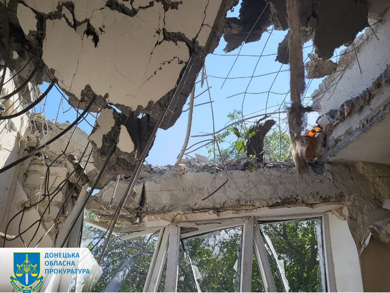 Оселі, які зруйнували окупанти в Кураховому 24 серпня