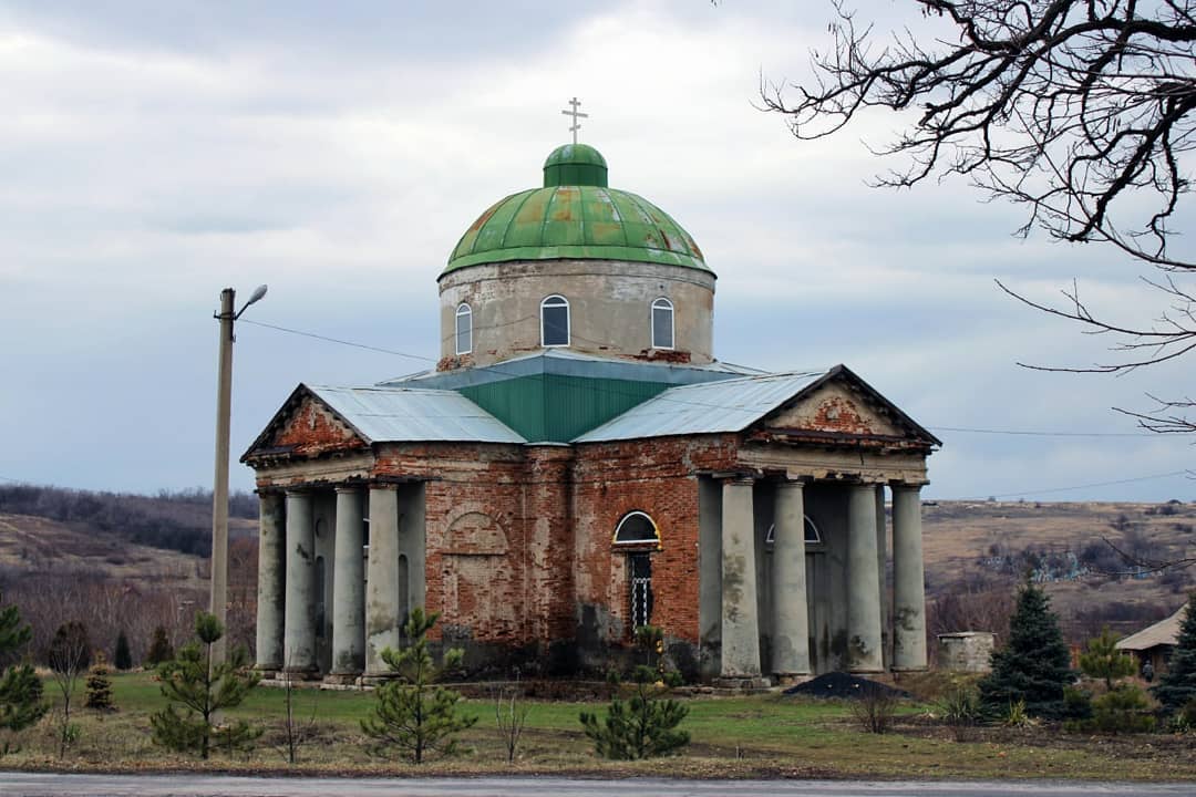 Покровский Храм в Клещеевке