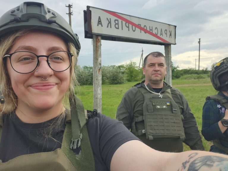 Марія Магдалена: історія волонтерки, яка приїхала з Японії допомагати цивільним на Донеччині та військовим