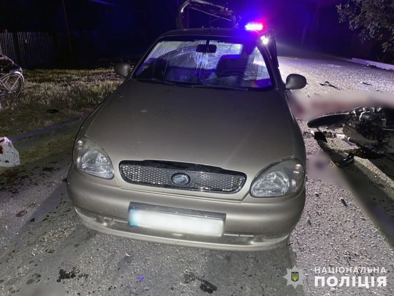 Погиб подросток: в Покровске мотоцикл столкнулся с автомобилем (ФОТО) 1
