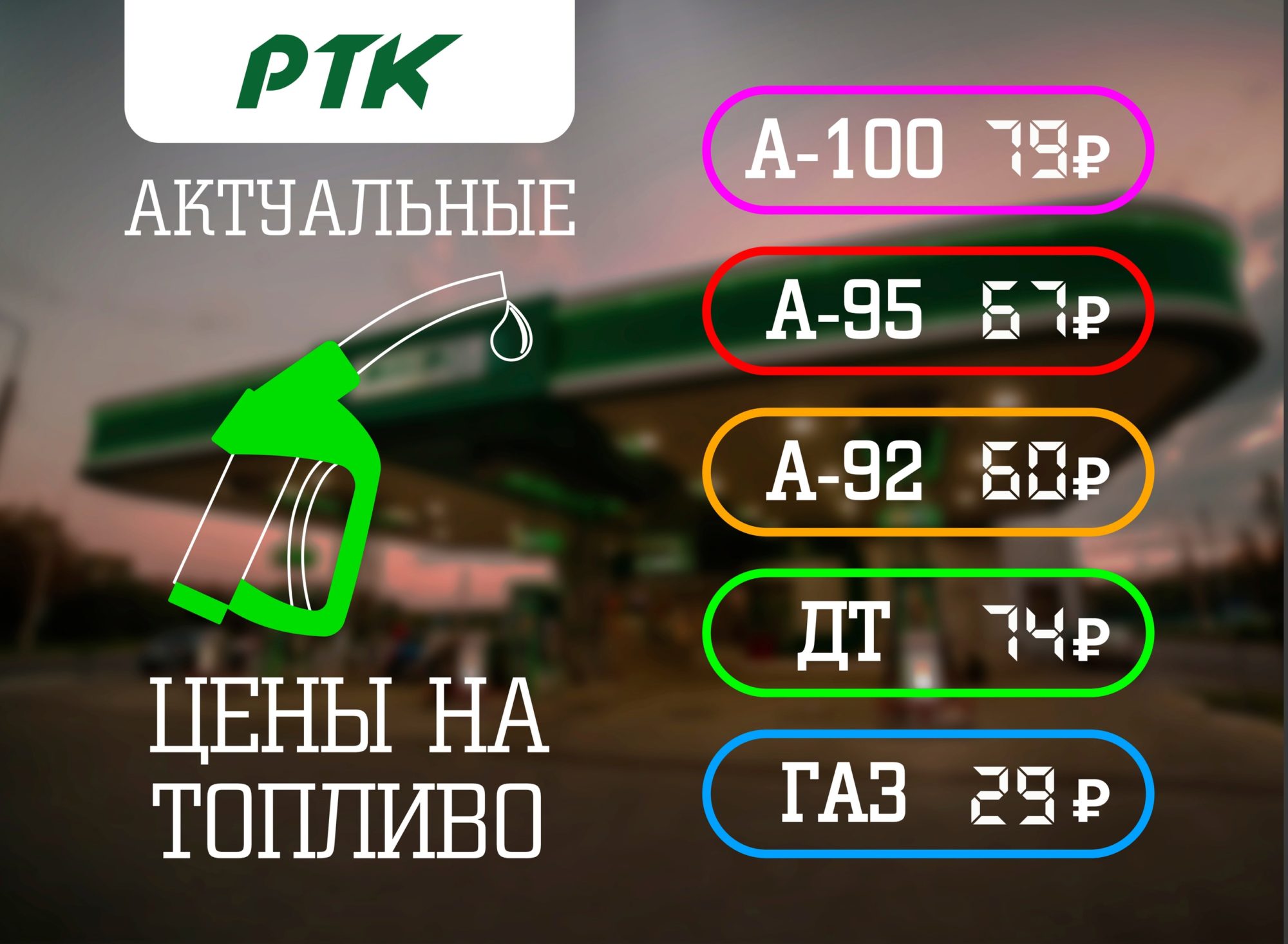 Ціни на паливо у т.з. “ДНР” станом на 6 березня 2023 року