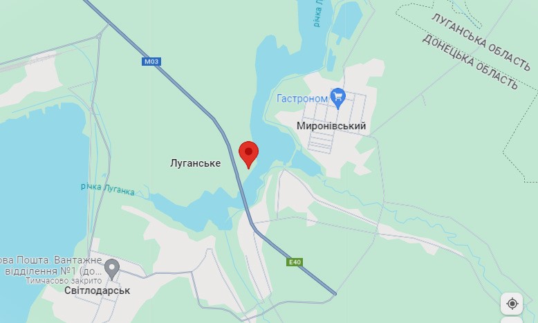 карта-удару-по-складу-росіян-біля-смт-Миронівський
