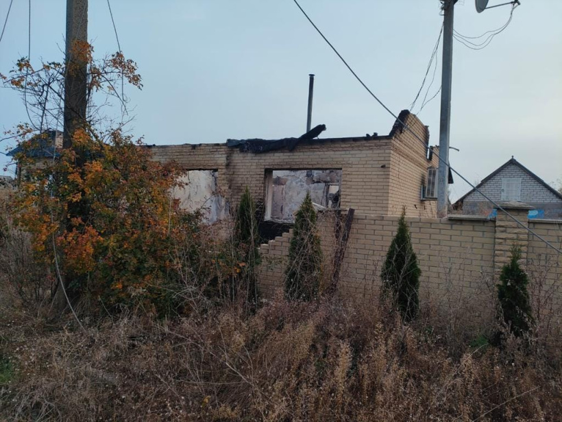 Наслідки обстрілів Донецької області за 24 жовтня 2023. Фото: ДонОВА