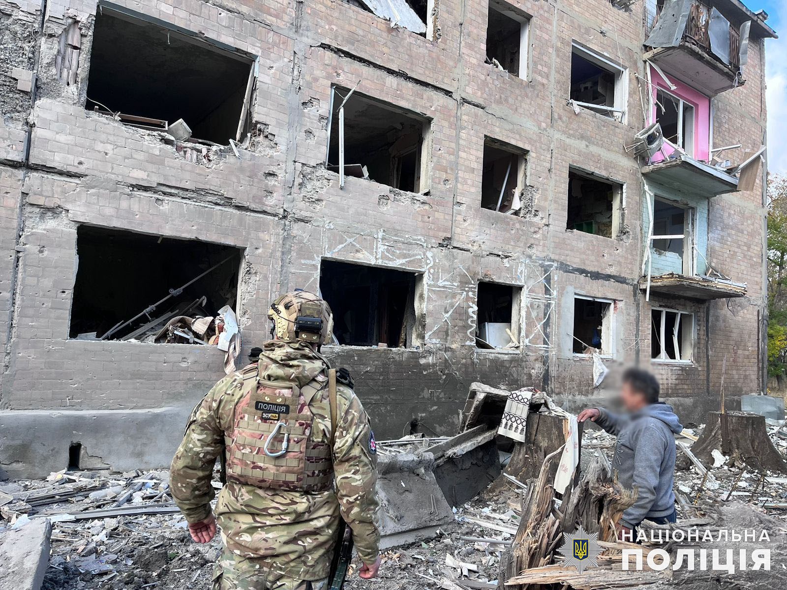 Будинок в Донецькій області, який зруйнували росіяни 9 жовтня 2023 року