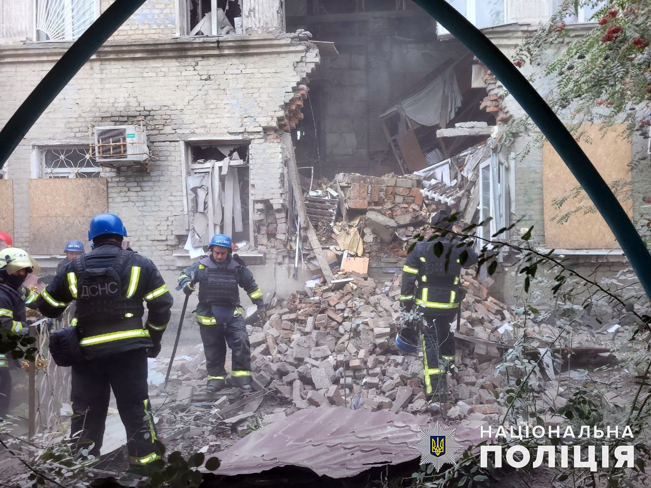 Будинок у Покровську, який зруйнували росіяни вранці 13 жовтня 2023 року
