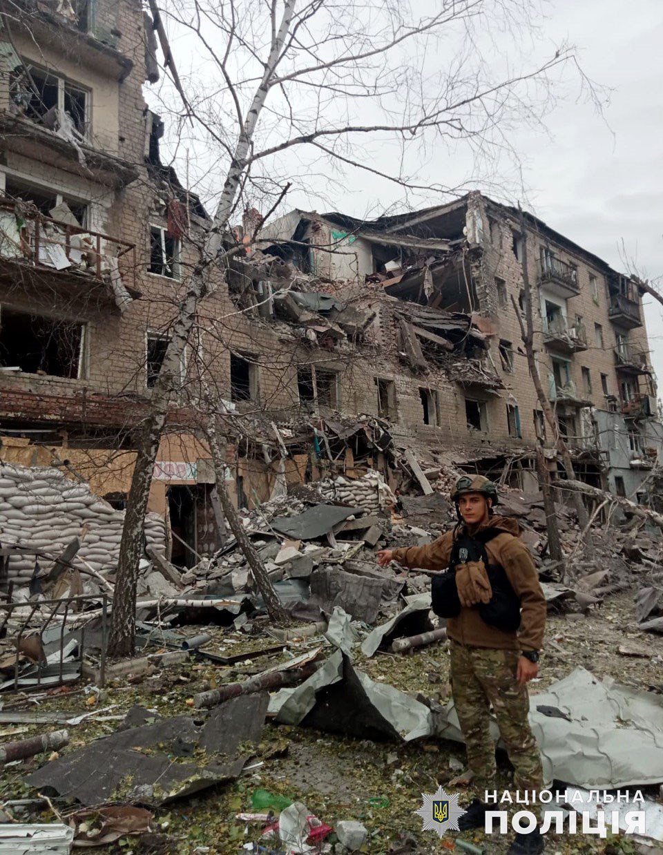 наслідки обстрілу Донецької області 21 жовтня