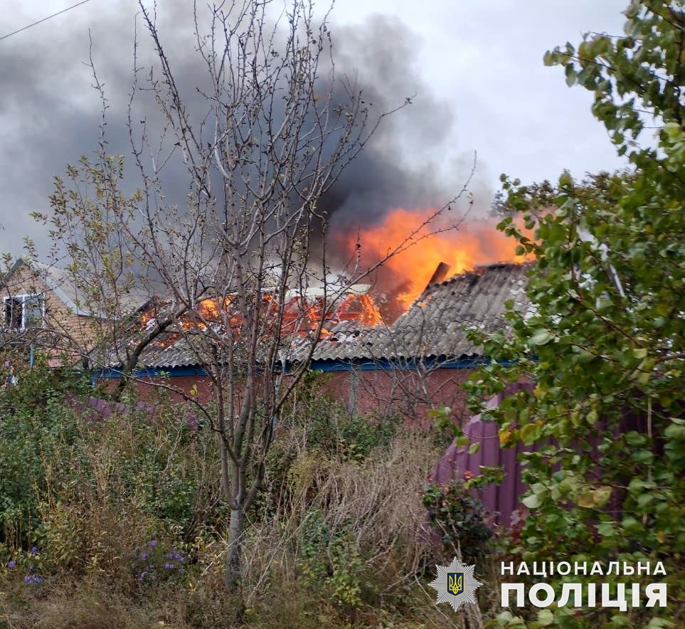 наслідки обстрілу Донецької області 21 жовтня
