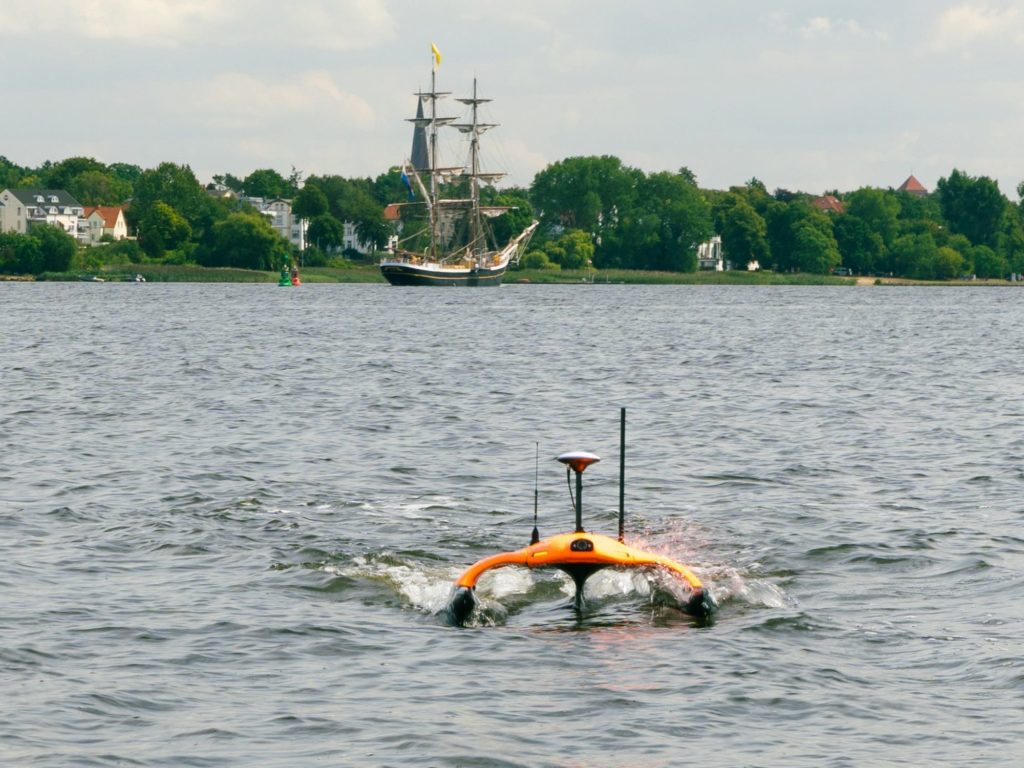 Украина получила от Германии партию надводных дронов, которые помогут разминировать водоемы