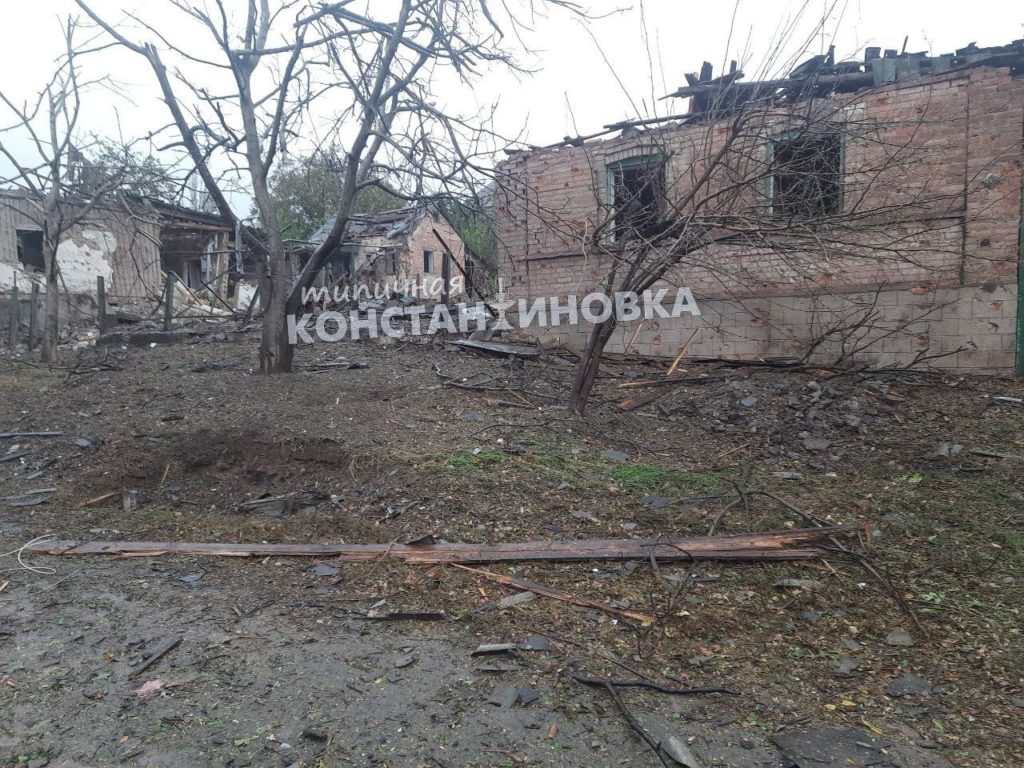 Россияне обстреляли Константиновку, ранены четверо местных, в том числе ребенок (ФОТО)