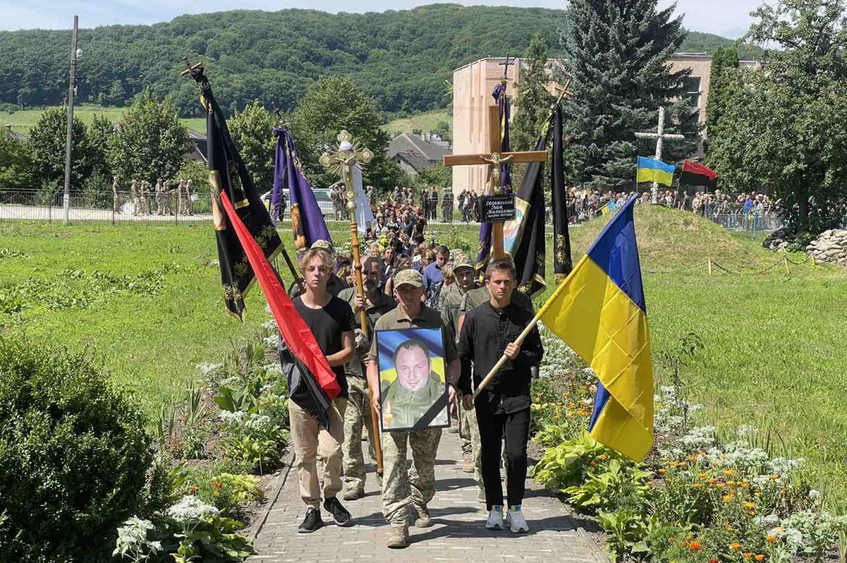 Вшануймо хвилиною мовчання військового Івана Созанського, який поліг у боях на Бахмутському напрямку 1