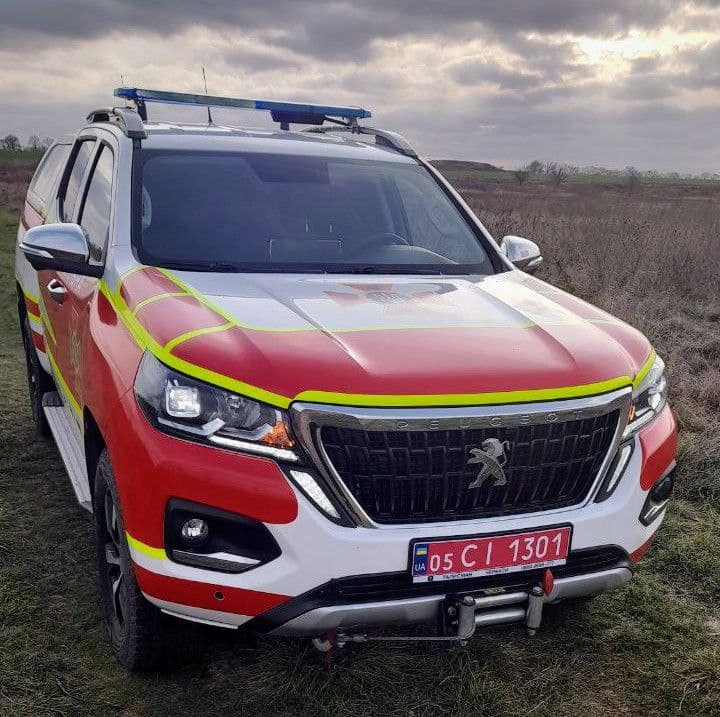 Нове службове авто для рятувальників Донеччини. Фото: ДСНС