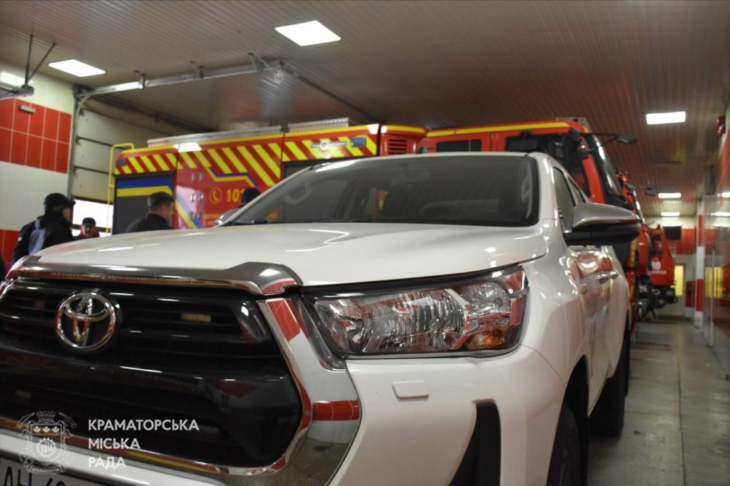 Краматорские спасатели получили новый автомобиль: для чего его будут использовать (ФОТО)
